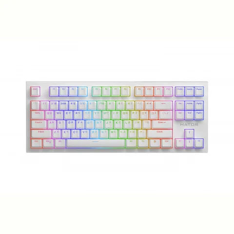 Клавиатура Hator Skyfall 2 TKL Pro Orange White (HTK-751)