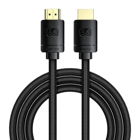 Кабель Baseus High Definition Series HDMI 8K to HDMI 8K Adapter Cable 2m (CAKGQ-K01) Black