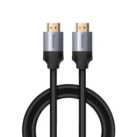 Кабель Baseus Enjoyment Series 4KHD Male To 4KHD Male Adapter Cable 2m (CAKSX-C0G) Dark gray