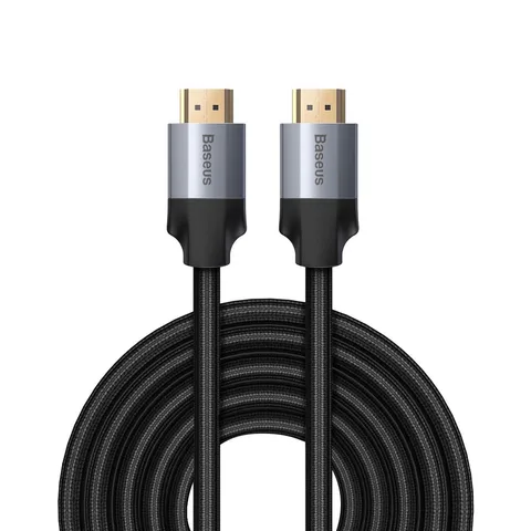 Кабель Baseus Enjoyment Series 4KHD Male To 4KHD Male Adapter Cable 5m (CAKSX-E0G) Dark gray