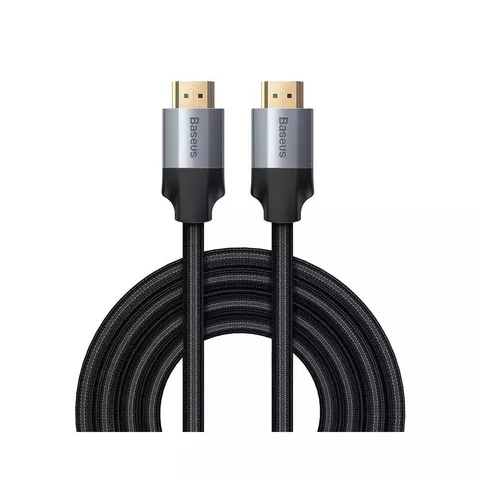 Кабель Baseus Enjoyment Series 4KHD Male To 4KHD Male Adapter Cable 1.5m (WKSX000213) Dark gray