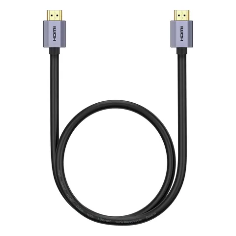 Кабель Baseus High Definition Series Graphene HDMI to HDMI 4K Adapter Cable 1m (WKGQ020001) Black