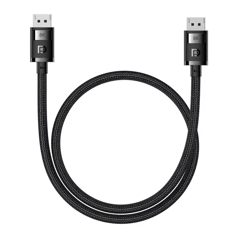 Кабель Baseus High Definition Series DP 8K to DP 8K Adapter Cable (B00633706111-00) 1m Cluster Black