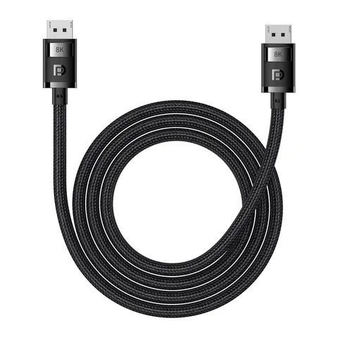 Кабель Baseus High Definition Series DP 8K to DP 8K Adapter Cable (B00633706111-02) 2m Cluster Black
