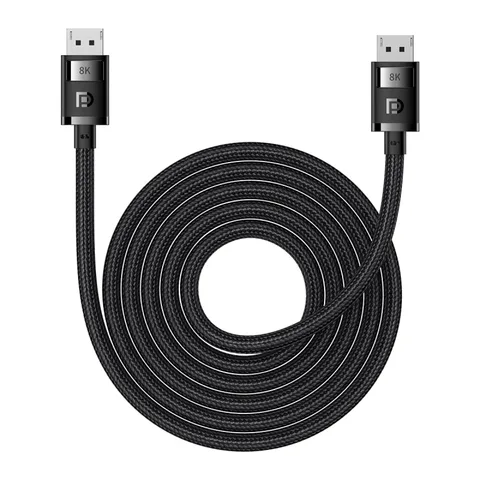 Кабель Baseus High Definition Series DP 8K to DP 8K Adapter Cable (B00633706111-04) 5m Cluster Black