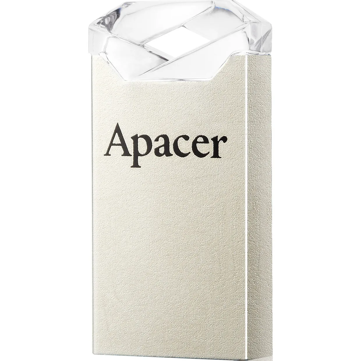Флеш-накопичувач Apacer USB 2.0 AH111 32GB (AP32GAH111CR-1) Silver Crystal — фото 2
