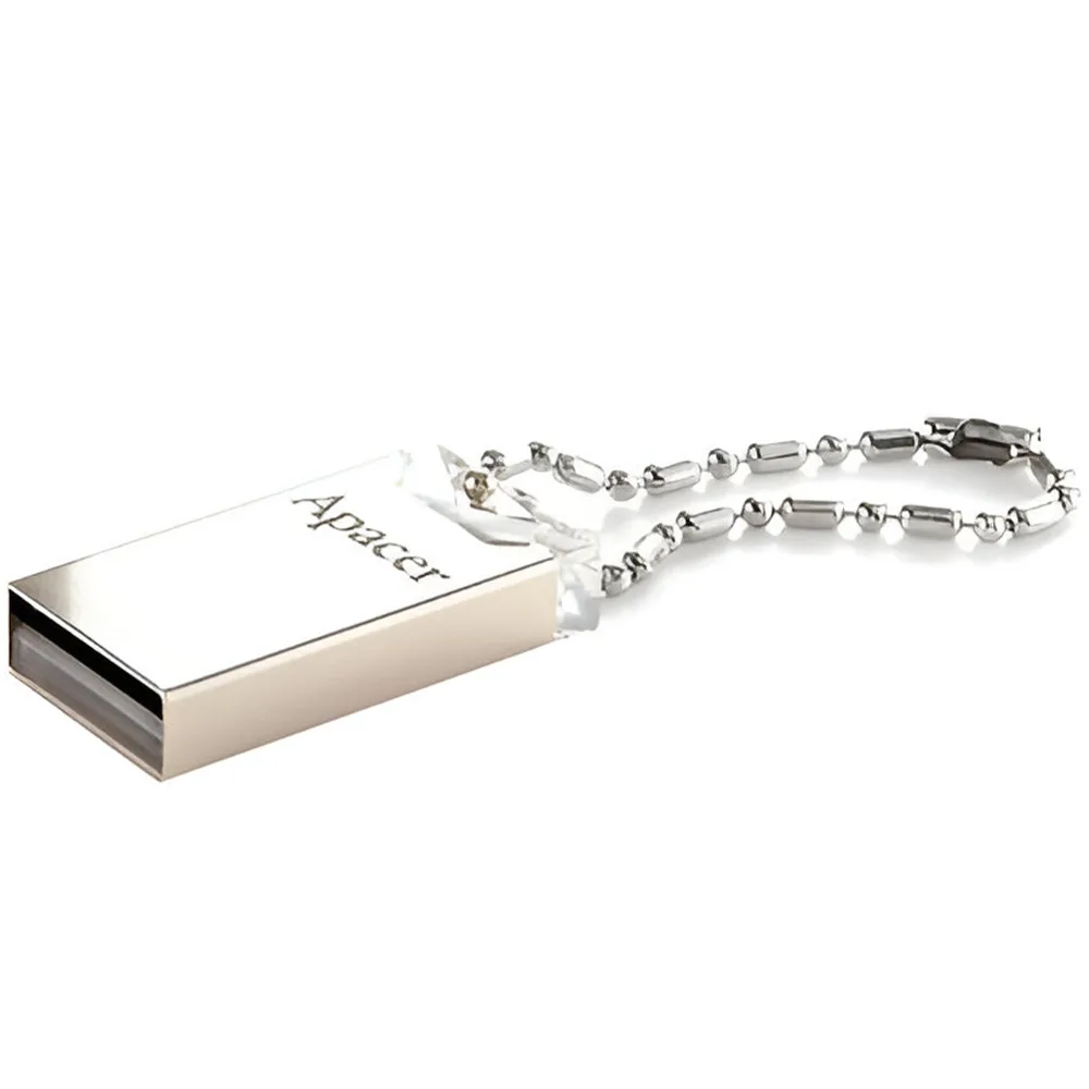 Флеш-накопичувач Apacer USB 2.0 AH111 32GB (AP32GAH111CR-1) Silver Crystal — фото 3