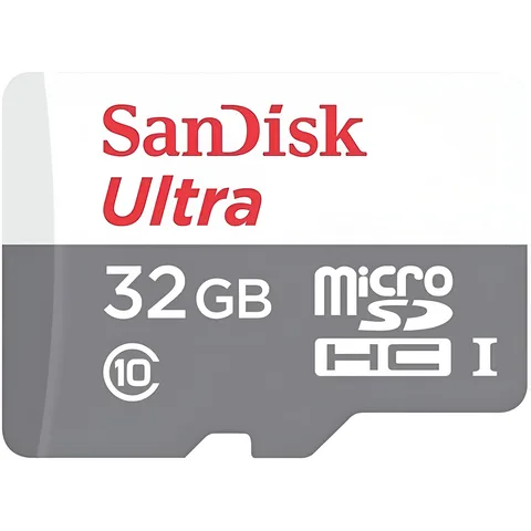 Карта пам'яті SanDisk Ultra microSDHC 32GB (UHS-I) 100MB/s Class 10 (SDSQUNR-032G-GN3MN)