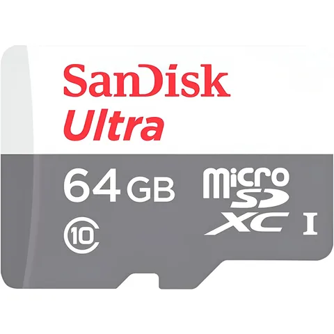 Карта пам'яті SanDisk Ultra microSDXC 64GB (UHS-I) 100MB/s Class 10 (SDSQUNR-064G-GN3MN)