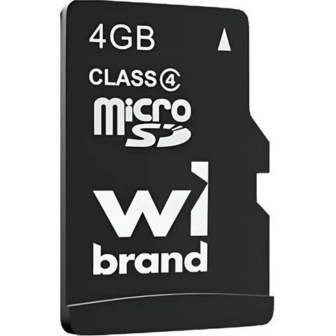 Карта пам'яті Wibrand microSDHC 4GB Class 4 (WICDC4/4GB)