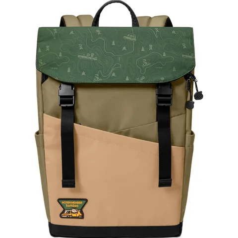 Рюкзак для ноутбука Tomtoc Slash-T64 Flip Laptop Backpack 15.6" 18L (T64M1T1GC) Green