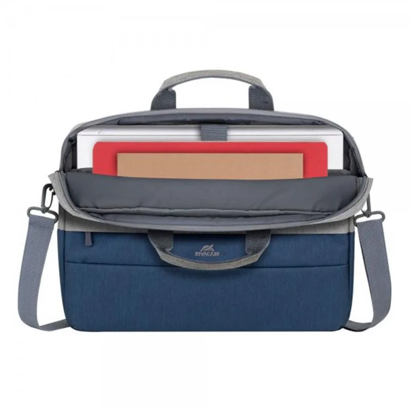 Сумка Rivacase 7532 15.6" Grey/Dark Blue — фото 8