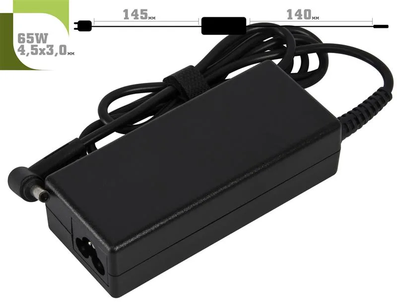 Блок питания для ноутбука Asus 1StCharger 19V 3.42A 65W 4.5 x 3 mm (AC1STAS65WE) — фото 2