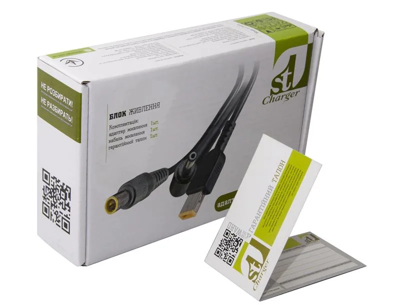 Блок питания для ноутбука 1StCharger 20V 3.25A 65W USB (WM1ST20V65WUSB) — фото 3