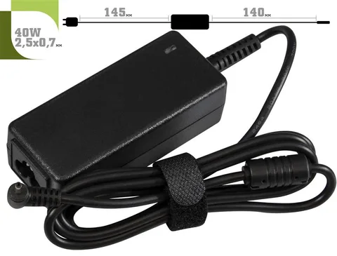 Блок питания для ноутбука Samsung 1StCharger 12V 3.33A 40W 2.5 x 0.7 mm (AC1STSA40WB)