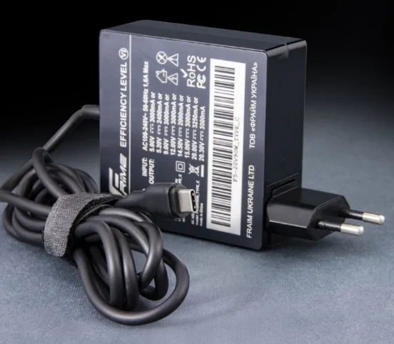 Блок питания для ноутбука универсальный Frime 5-20V 90W Type-C (F5-20V90W_TYPE_C)