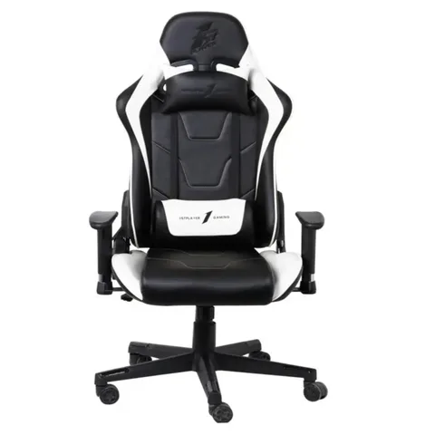 Кресло геймерское 1stPlayer FK2 Black/White
