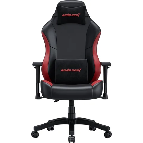Кресло геймерское Anda Seat Luna Color Size L PVC Black/Red (AD18-48-BR-PV)