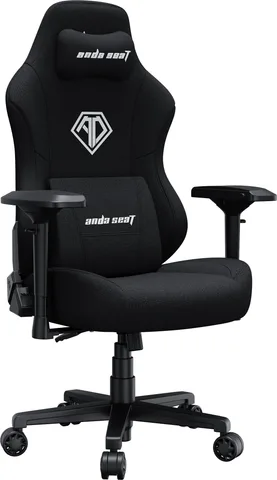 Кресло геймерское Anda Seat Phantom 3 Pro Size L Black Fabric (AD18YC-06-B-F)