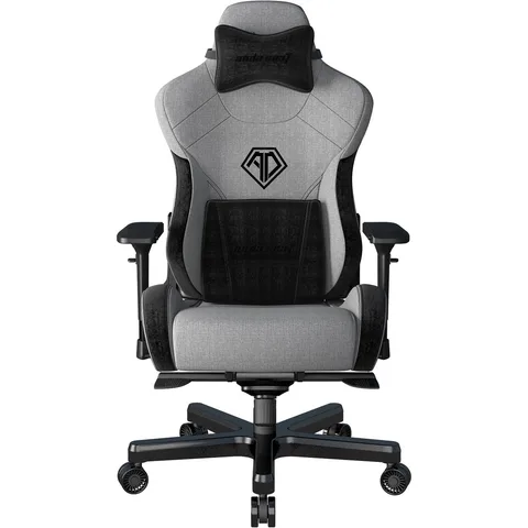 Кресло геймерское Anda Seat T-Pro 2 Size XL Grey/Black (AD12XLLA-01-GB-F)