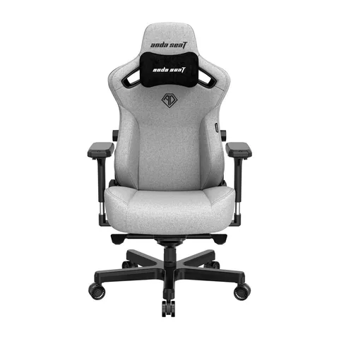 Кресло геймерское Anda Seat Kaiser 3 Size XL Grey Fabric (AD12YDC-XL-01-G-PVF)