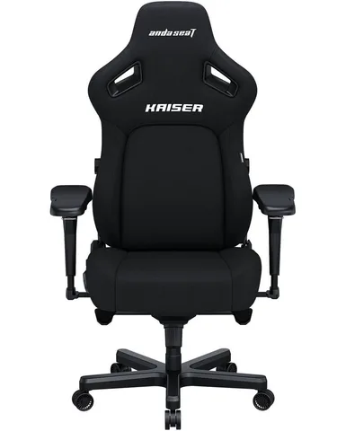 Кресло геймерское Anda Seat Kaiser 4 Size XL Fabric Black (AD12YDDC-XLL-20-B-CF)