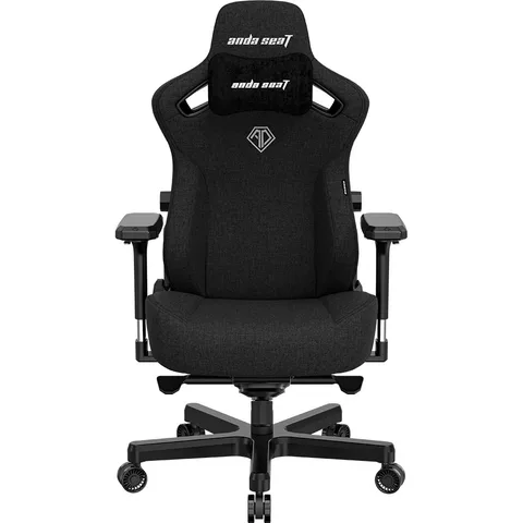 Кресло геймерское Anda Seat Kaiser 3 Size L Black Fabric (AD12YDC-L-01-B-CF)