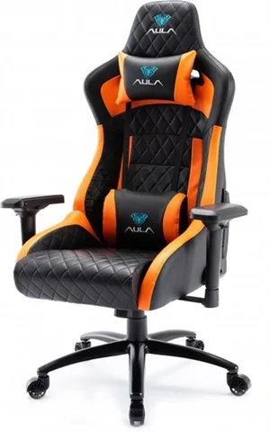 Кресло геймерское Aula F1031 Gaming Chair Black/Orange (6948391286211)