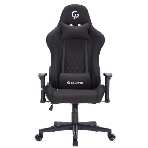 Кресло геймерское GamePro GC700FB RGB Fabric Black