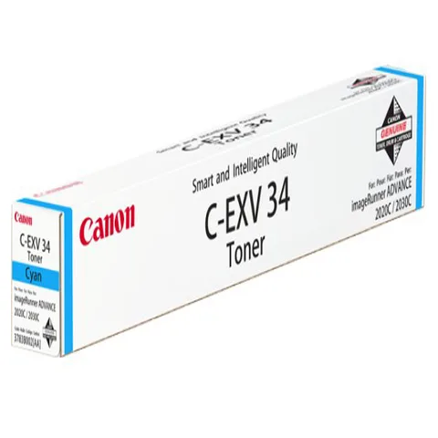 Тонер-картридж Canon C-EXV34 Cyan (3783B002)