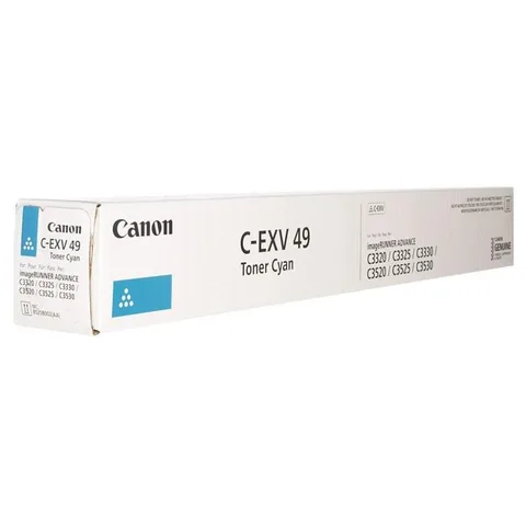 Тонер-картридж Canon C-EXV49 Cyan (8525B002)