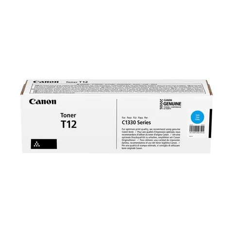 Тонер-картридж Canon T12 Cyan (5097C006)