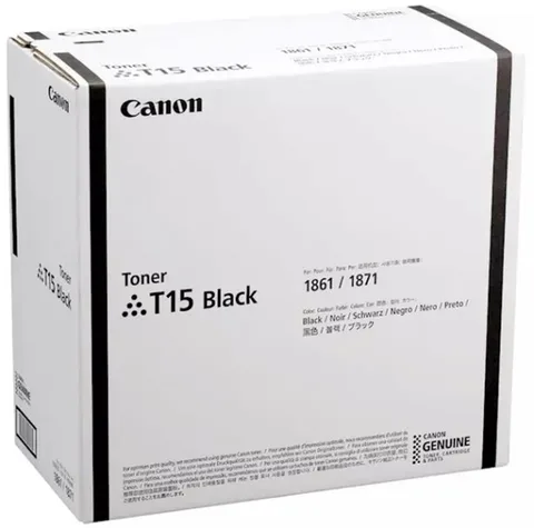 Картридж Canon T15 i-Sensys X 1861P/1871P Black (5818C001)