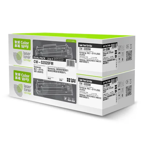 Картридж ColorWay Samsung MLT-D111S Dual Pack (CW-S2020FM)