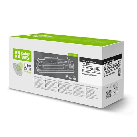 Картридж ColorWay HP LJ W1106A Black (CW-H1106M)