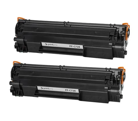 Картридж PrintPro HP CE278A/Canon 728 Dual Pack (PP-C728DP)