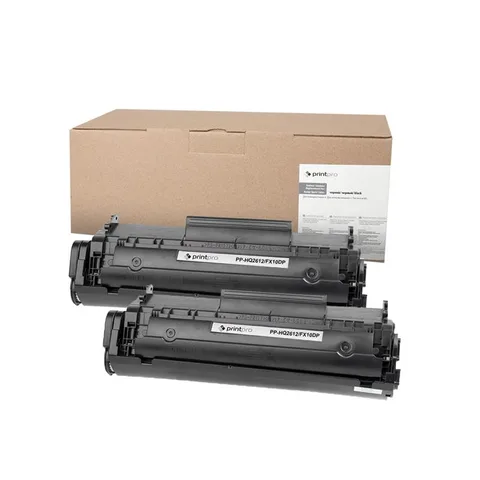 Картридж PrintPro HP Q2612A/Canon 703/FX10 Dual Pack (PP-HQ2612/FX10DP)