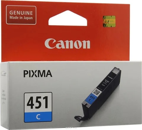 Картридж Canon CLI-451C Cyan (6524B001)