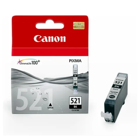 Картридж Canon CLI-521Bk Black (2933B004)