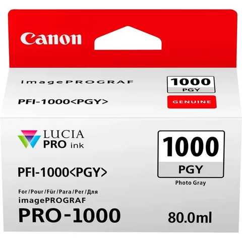 Картридж Canon PFI-1000PGY Photo Grey (0553C001)