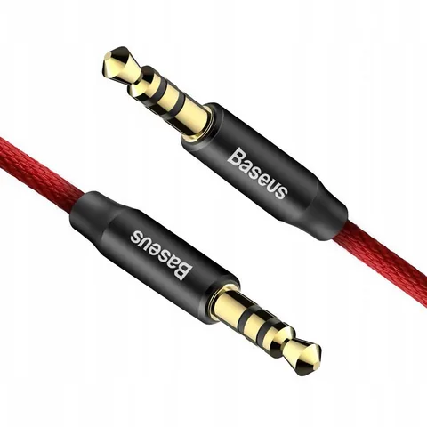 Кабель Baseus Yiven Audio Cable M30 1M (CAM30-B91) Red+Black