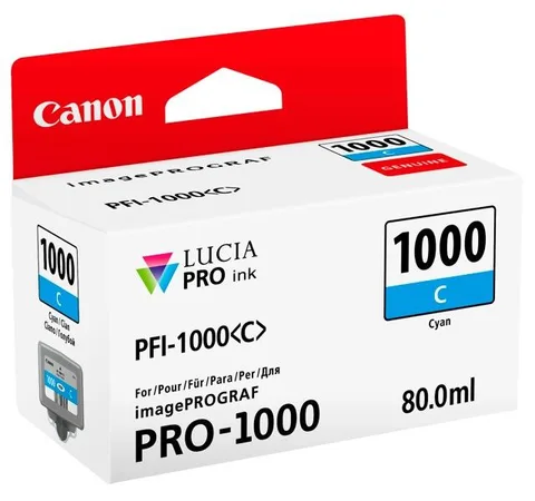 Картридж Canon PFI-1000C Cyan (0547C001)