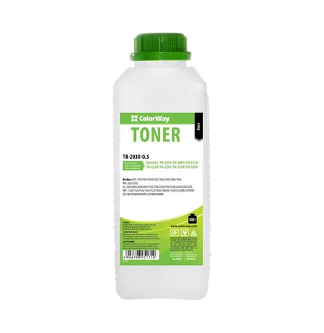 Тонер ColorWay Brother HL-2040/5250/7010 500г (TB-2030-0.5)