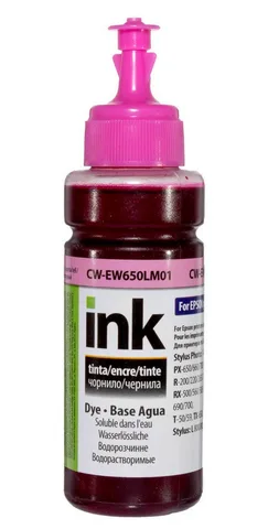 Чернила ColorWay Epson TX650 100 мл Photo Magenta (CW-EW650LM01)