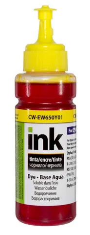 Чернила ColorWay Epson TX650 100 мл Yellow (CW-EW650Y01)