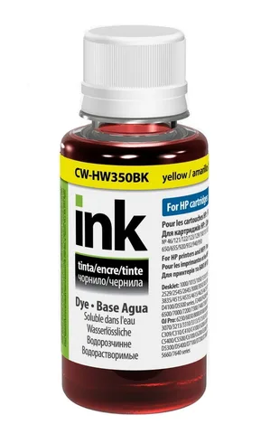 Чернила ColorWay HP 134/135 100 мл Yellow (CW-HW350Y01)