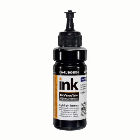 Чернила ColorWay Epson L800/810/850 100 мл Black (CW-EU800BK01)