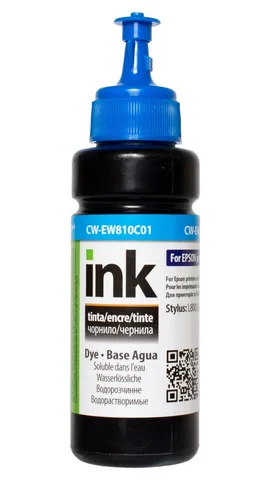 Чернила ColorWay Epson L800/810/850 100 мл Cyan (CW-EW810C01)