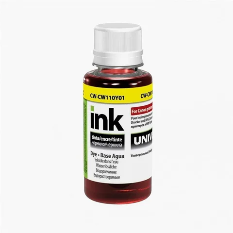 Чернила ColorWay Canon Universal 100 мл Yellow (CW-CW110Y01)