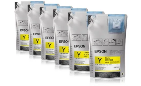 Комплект чернил Epson T7734 6 x 1000 мл Yellow (C13T773440)
